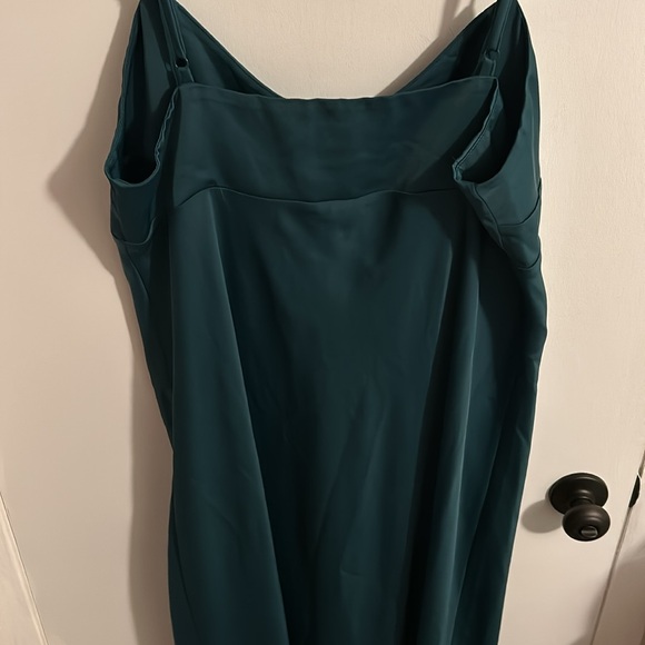 A New Day Green Slip Dress XXL - Picture 4 of 5
